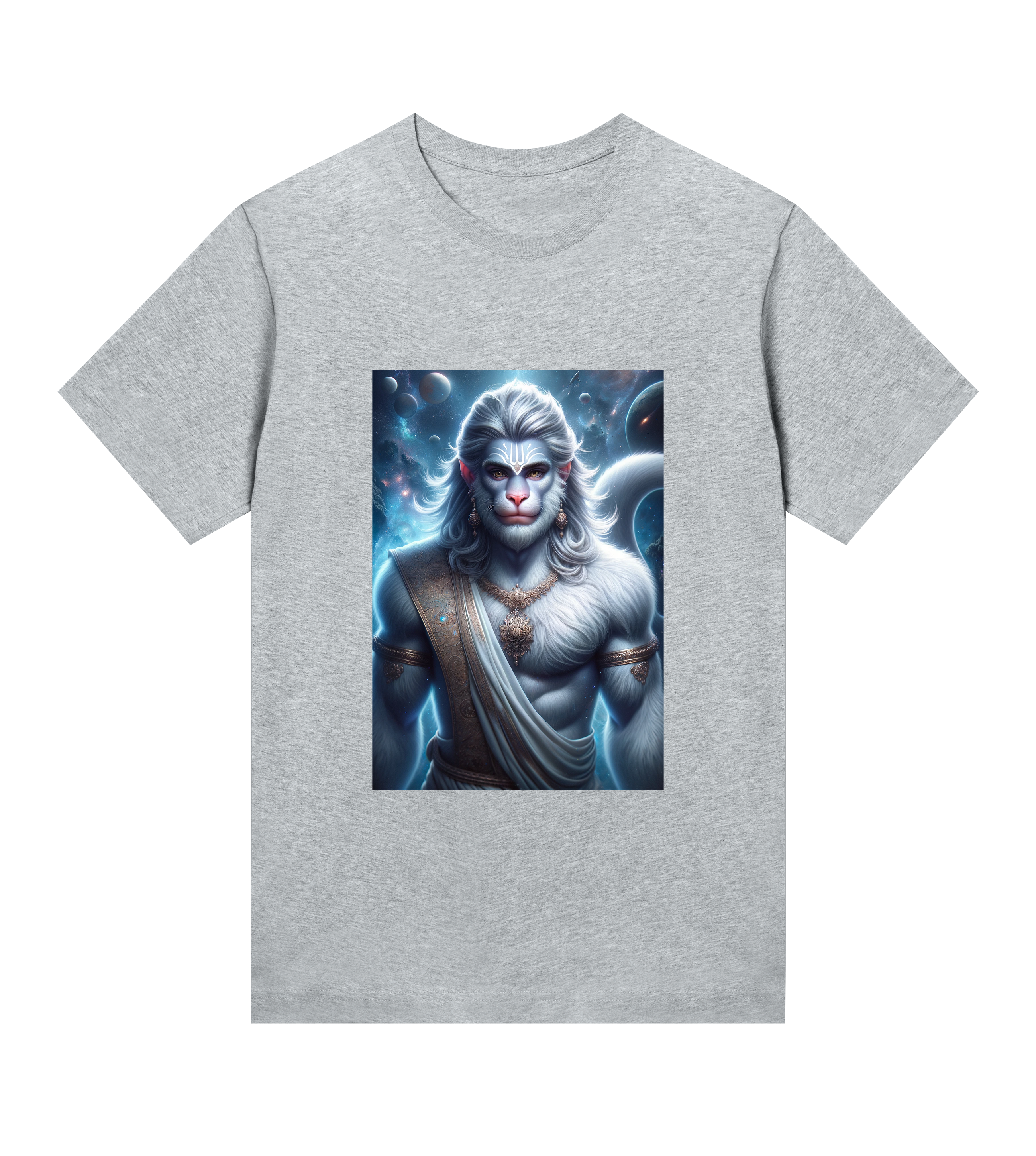 women`s-grey-organic-t-shirt-hanuman-design.vegan-skyrider